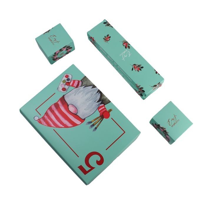 Custom Paper Boxes Custom Luxury Boxes Wholesale Box Packaging With Christmas Festival Element