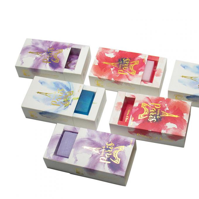 Custom Waterproof Paper Window Packaging Box For Soap 0