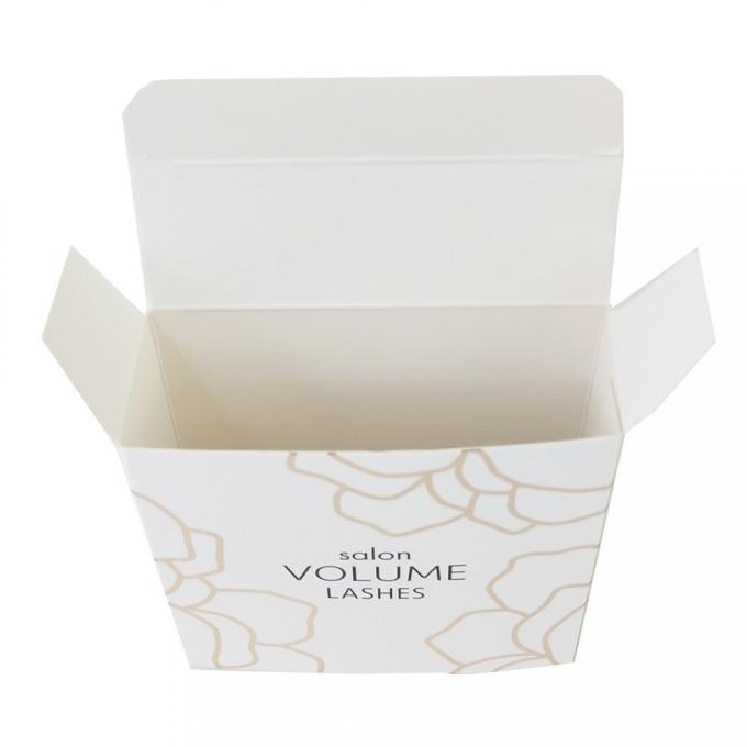 Small Makeup Brush Paper Eyelash Box With Custom Design And Logo Wholesale 0