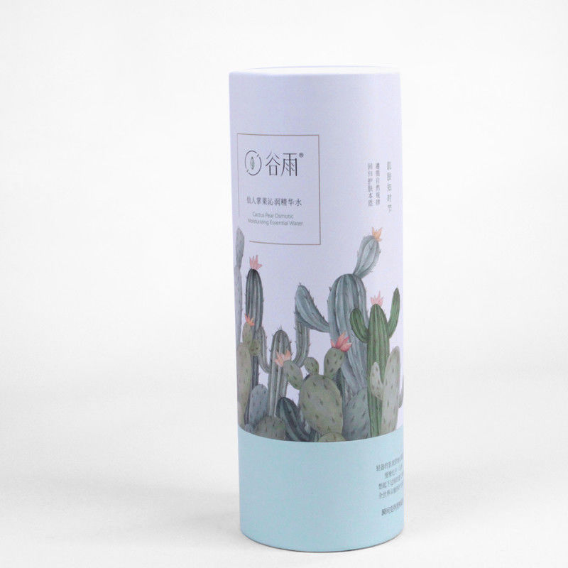 Innovative Round Cardboard Cosmetic Box With Custom Design Color Packaging Skincare Product Wholesale Near Me