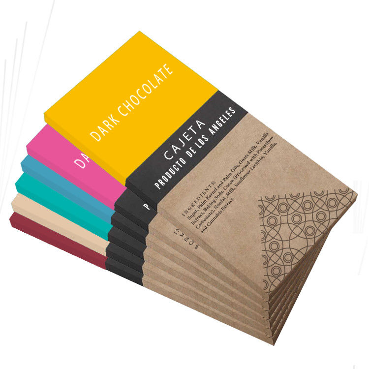 Environmentally Friendly Foods Cookies Packaging Boxes Colorful Printing