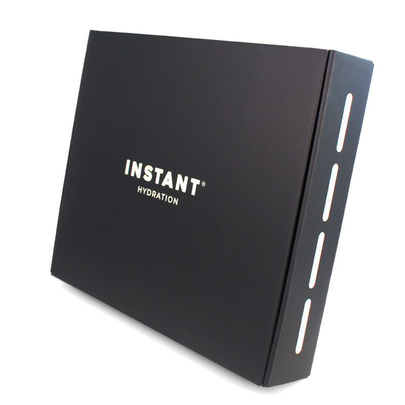 Order Black Cardboard Mailer Box Custom With Logo And Insert