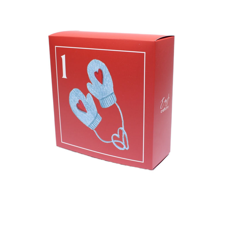 Custom Recyclable Mystery Surprise Paper Boxes Packaging Christmas Cosmetic Product