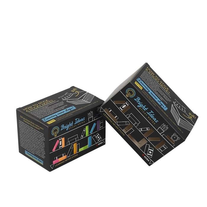 Custom Tuck End Boxes For Memo Retailing Notepad Pack