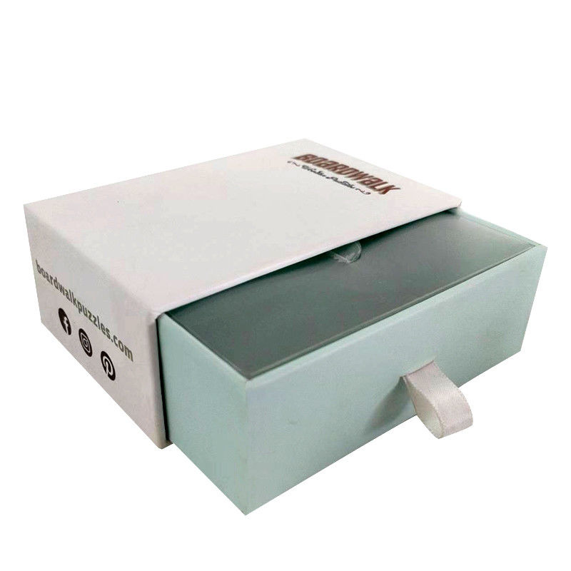Creative Custom Printing Drawer Box Rigid Paperboard Packaging Folding Wireless Charger Sliding Gift Boxes