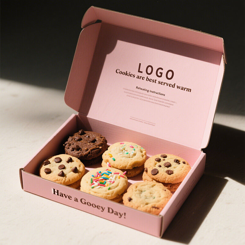 High-End Synthetic Paper Food Packaging Box