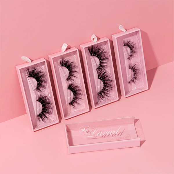 Wholesale Luxury Custom Logo Eyelash Packaging Box for False Eyelashes