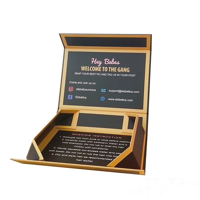 Custom Foldable Magnetic Gift Box For Moisturizing Cream Bottle