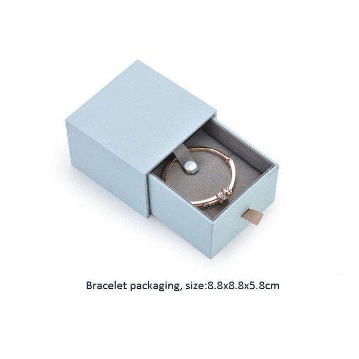 Cardboard Pendant Jewelry Ring Necklace Boxes Handmade With Paperboard