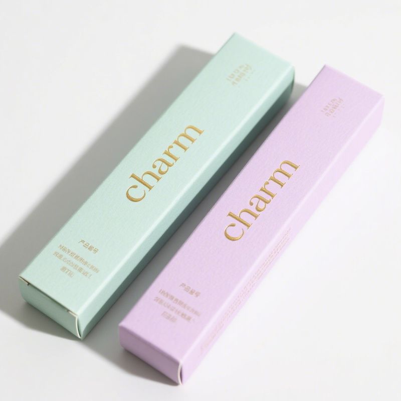 Custom Printed Lip Gloss Packaging Wholesale , Eco Friendly Lip Gloss Boxes With Logo