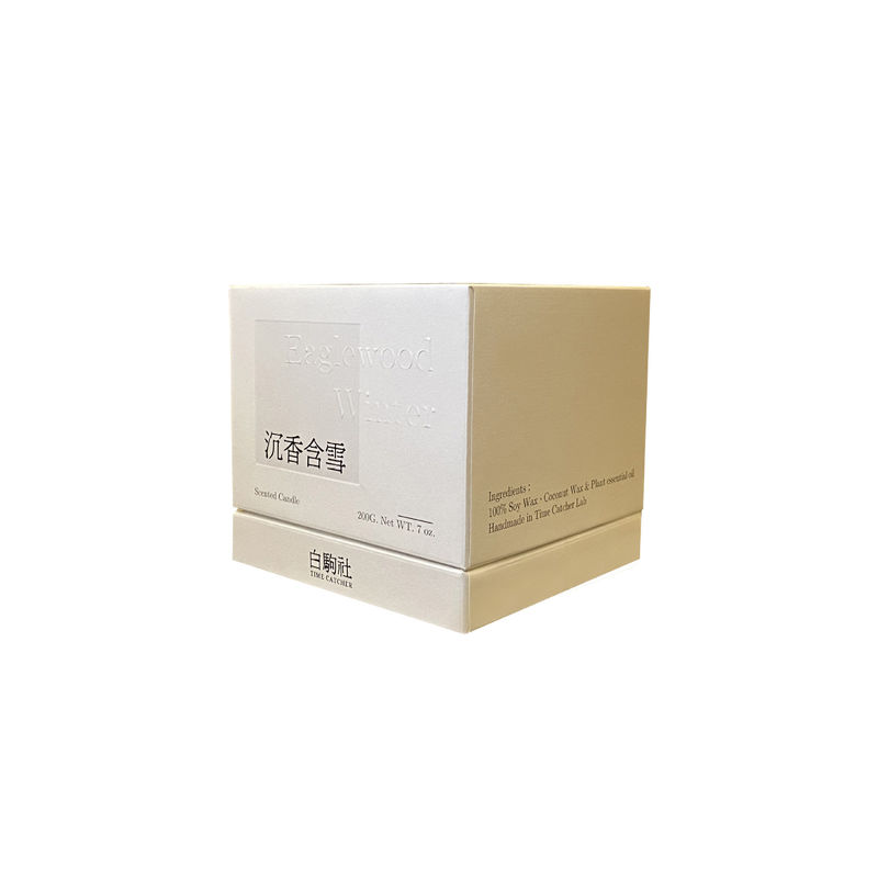 Cardboard Rigid Retail Gift Box For Candle With Custom Logo