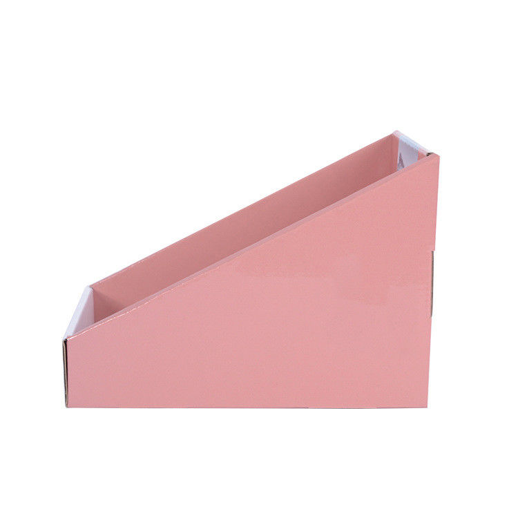 Offset Printing Cardboard Shop Display Stands Custom Corrugated Product Display Boxes