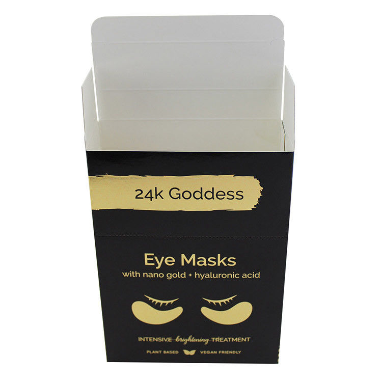 Custom Paper Cosmetic Beauty Box Packaging For Eye Masks With Logo