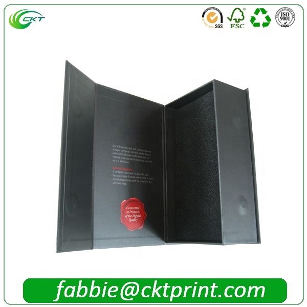 Luxury Magnetic Closure Perfume Packaging Boxes Corrugated Board Paper With Glossy Lamination / Varnishing