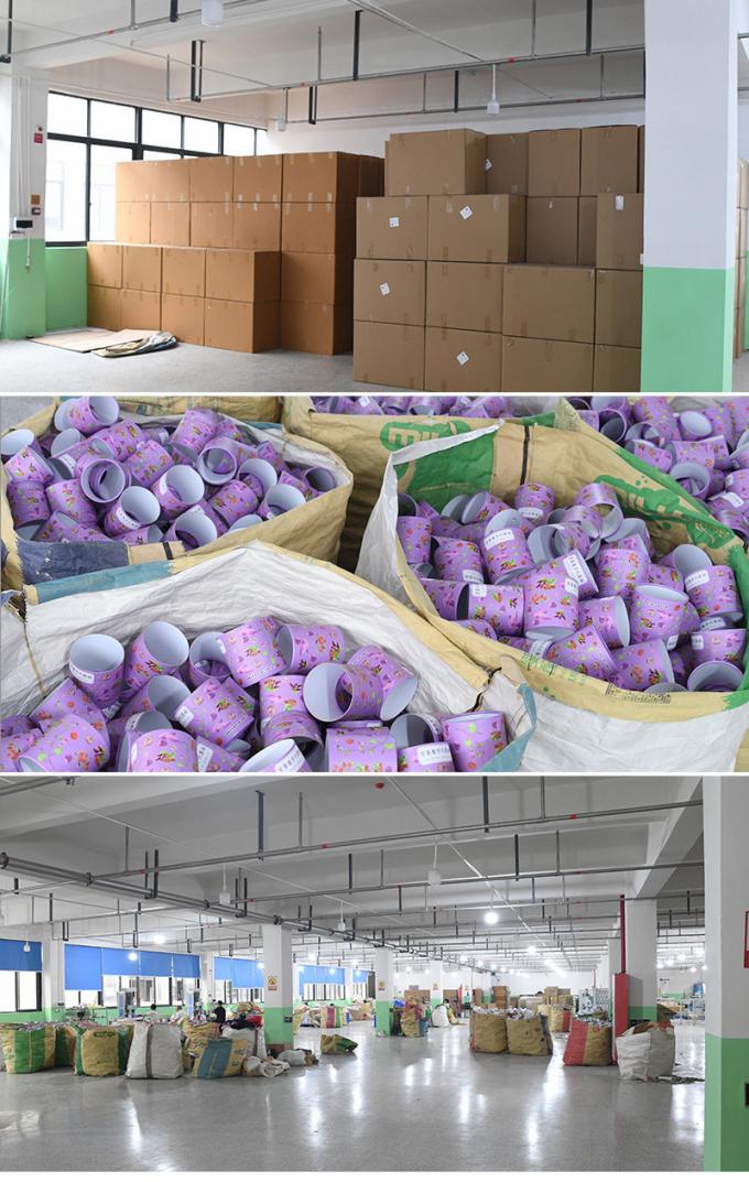 Custom Printed Circle Cardboard Round Box With Moistureproof Aluminum Foil 10