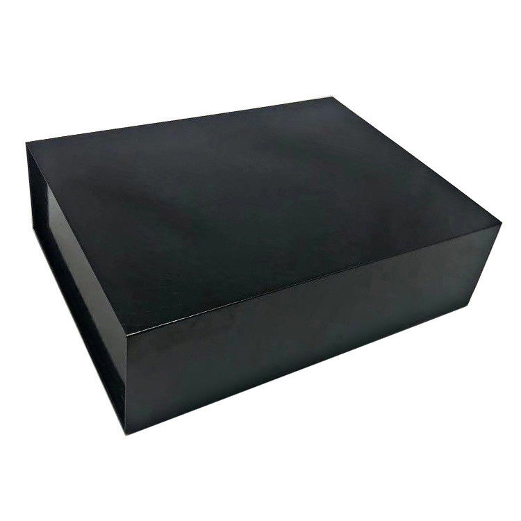 Customized Magnetic Folding Gift Box Luxury Golden Silver Black Box