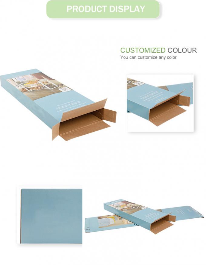 Household Corrugated Shipping Custom Mailer Boxes Carton Bright 0