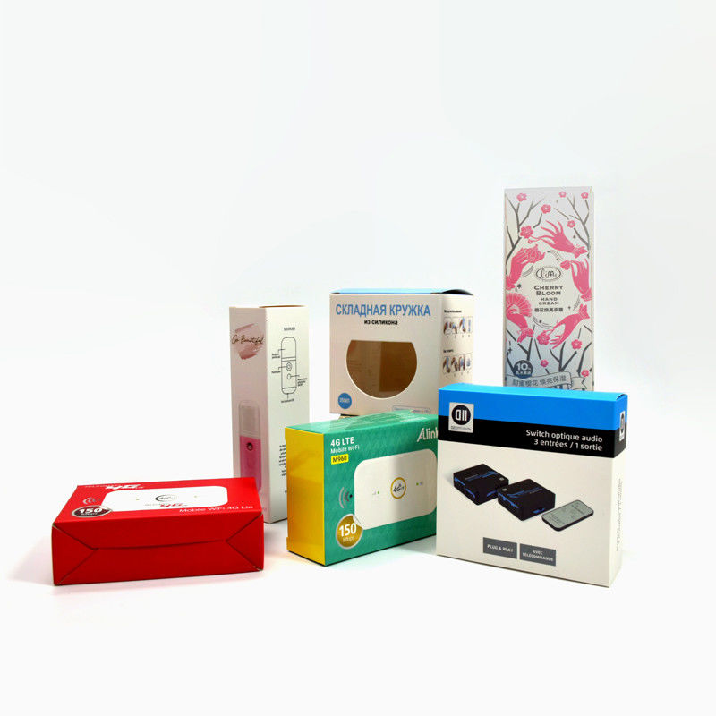 Paper Packaging Industry Desigh Package With Logoskincare Products, Makeup Sets And Beauty Tools Box