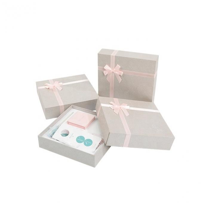 Personalized Cardboard Jewelry Packaging Box For Earring Ring and Necklace 0