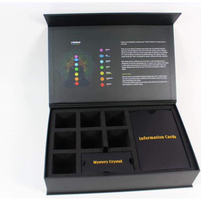 Custom red Cardboard Magnetic Gift Box with Luxury Black Lid Base wholesale 2