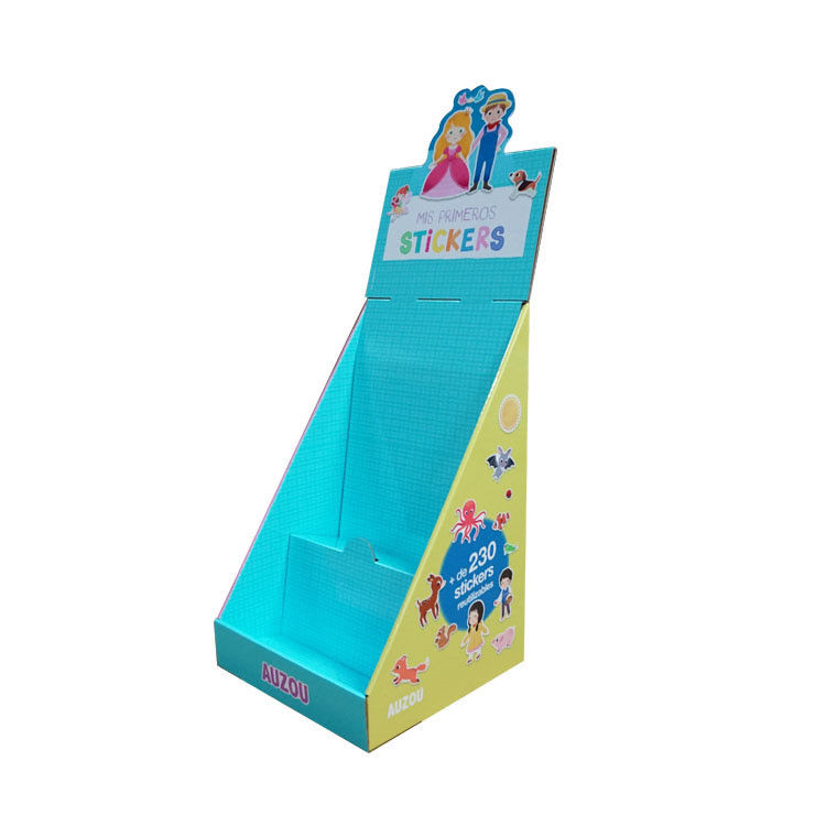 Custom POP Cardboard Counter Display Boxes Small For Promotion Advertisement
