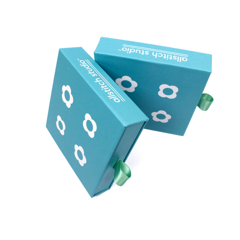 Creative Small Jewelry Drawer Paper Box For Ring And Necklace Sets Packaging