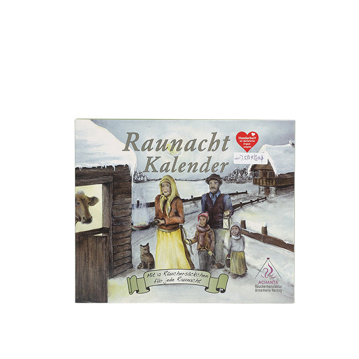 Custom Advent Empty Calendar Box With Custom Design For Gift