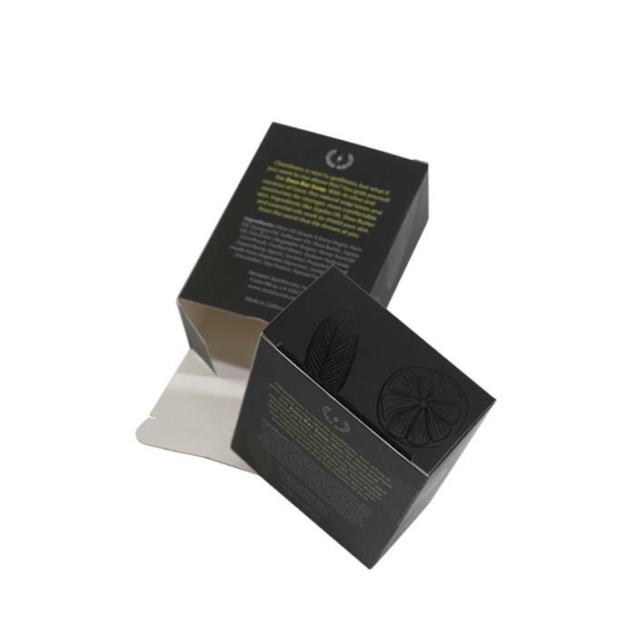 Cardboard Reverse Folding Paperboard Boxes Foldable Printed Solid Reverse Tuck End Box