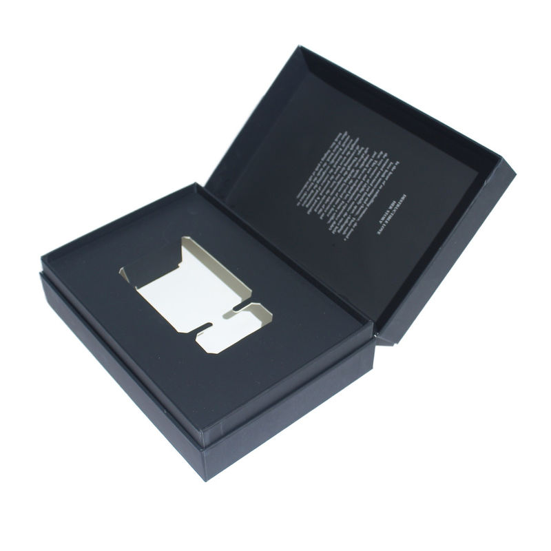 Black And White Perfume Box Packaging Design With Magnetic Closure For Small Business