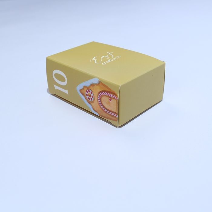 Christmas Blind Box Packaging As Cosmetic Gift Box small Cardboard Paper Boxes WithVivid Christmas Prints