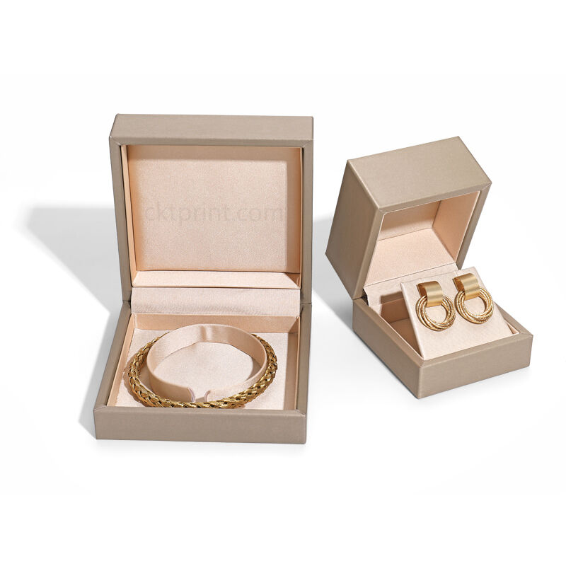 Champagne Gold Custom Jewelry Gift Box