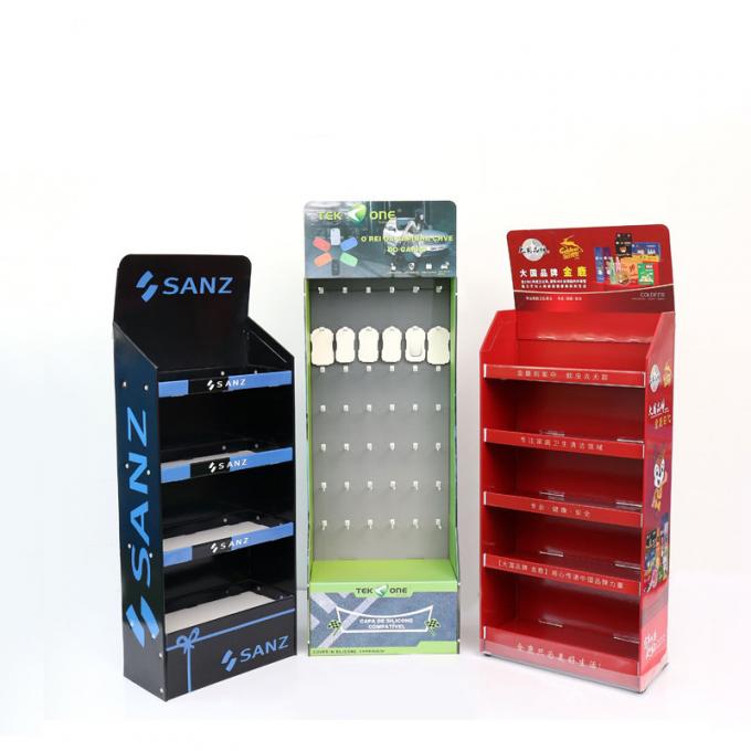 Flute Paperboard Cardboard Counter Display Pop Up Retail Display 1