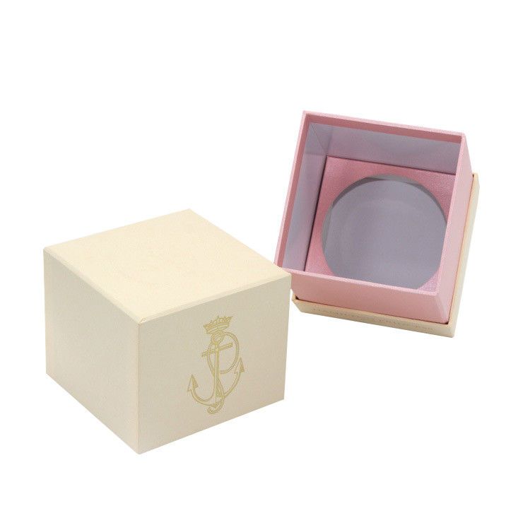 Scented Cardboard Rigid Candle Box Gift Packaging Recyled