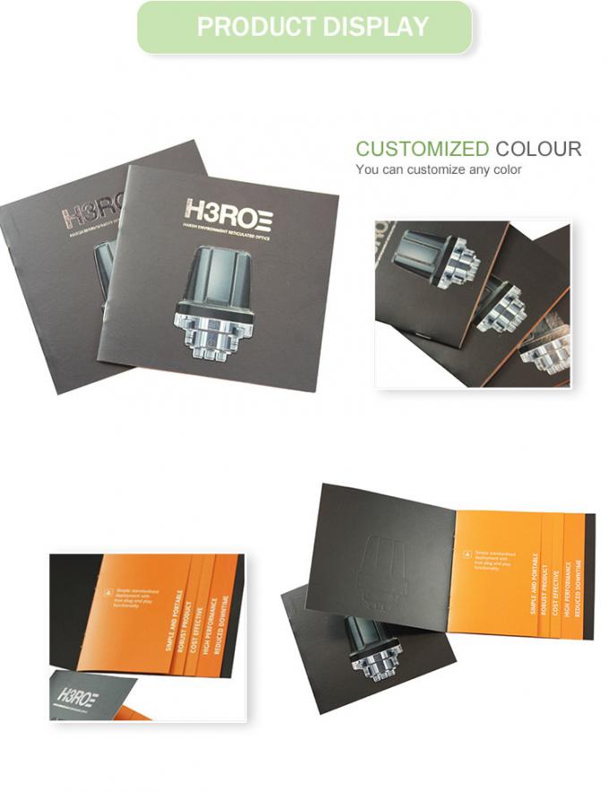 Glossy Matt PP Custom Packaging Solutions Brochure Catalogue Printing 0