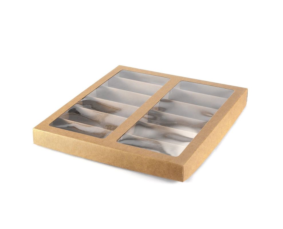 Eco Friendly 12 Pack Sunglass Display Packaging Box With Transparent Window Lid