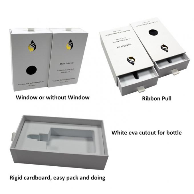 White Attar Bottle Box Perfume Case Bottle Packaging Parfum Beauty Box Custom 0