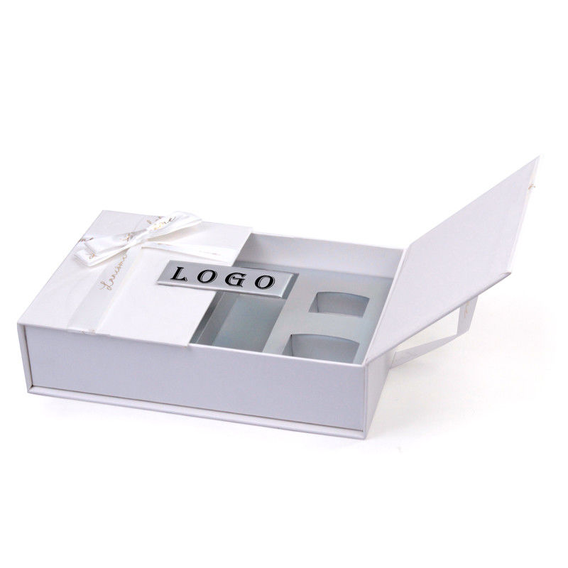 Blue Magnetic Gift Packaging Box Made For Products With Foam And Custom Design