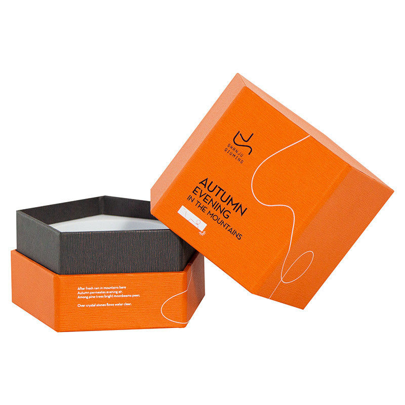 Irregular Creative Cardboard Box For Fragrance Lamp with Custom Design