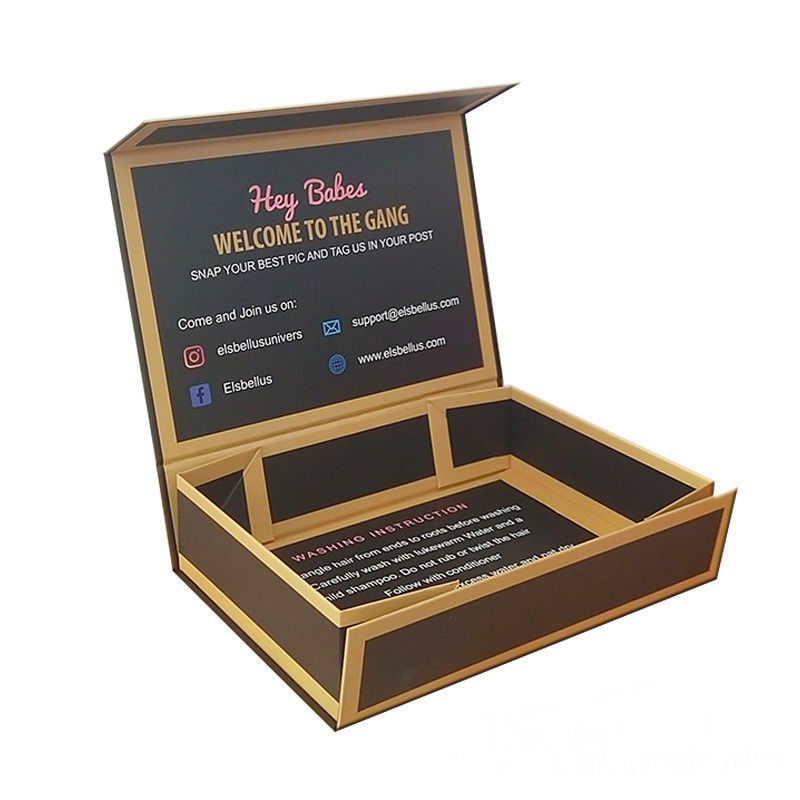 Custom Foldable Magnetic Gift Box For Moisturizing Cream Bottle