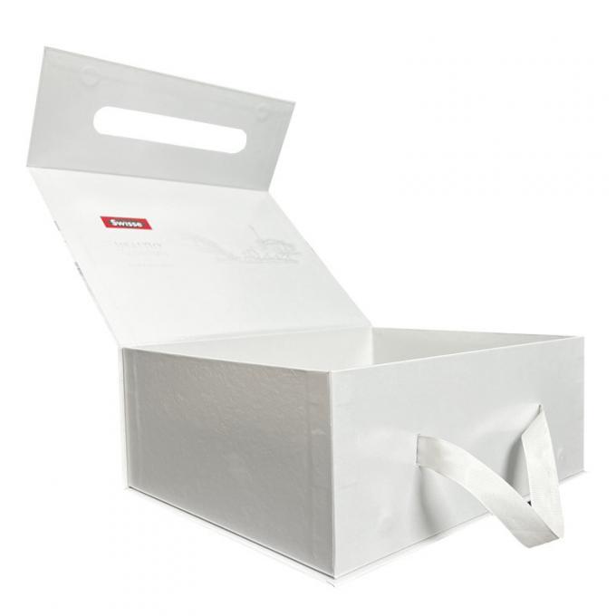 White Gift Box Custom Color Printing Rigid For Essential Oil 3 Packs Packaging 1