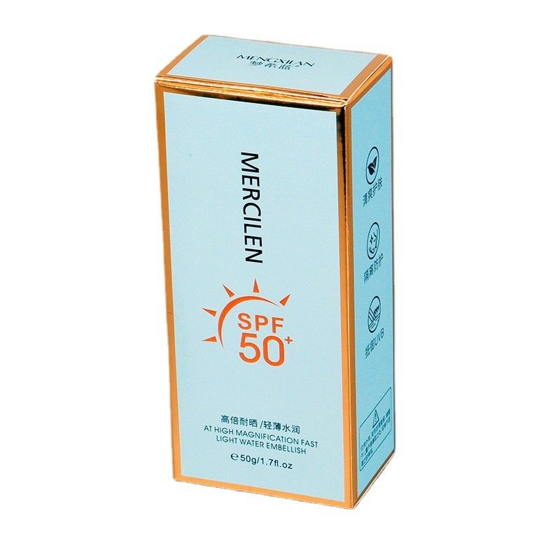 Custom Printed Cardboard Cosmetic Kit Packing Boxes For Perfume Oil Sun Cream