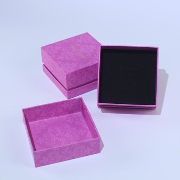 Luxury Cardboard Box Packaging Necklace And Ring Jewelry With Gift Handbag 0