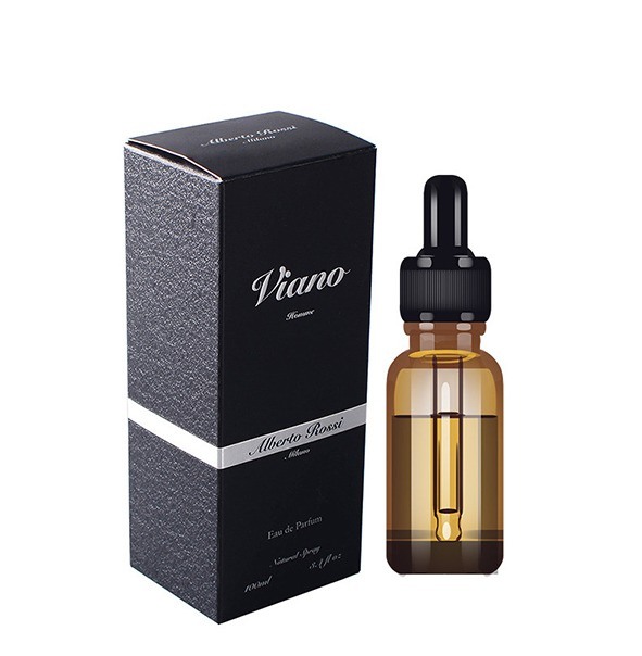 Custom Order Recycled Materials Perfume Gift Box with Coated 1 Side (C1S) Art Paper for 30ml 50ml 10ml Bottle