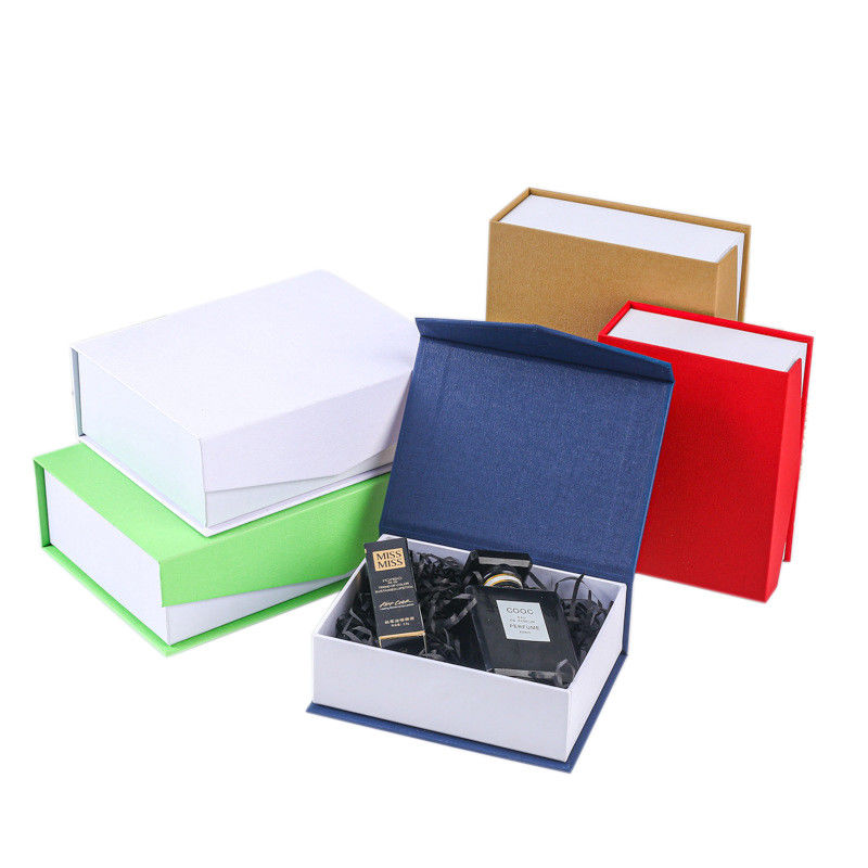 Recyclable Rectangle Packaging Magnetic Gift Box With Custom Printing