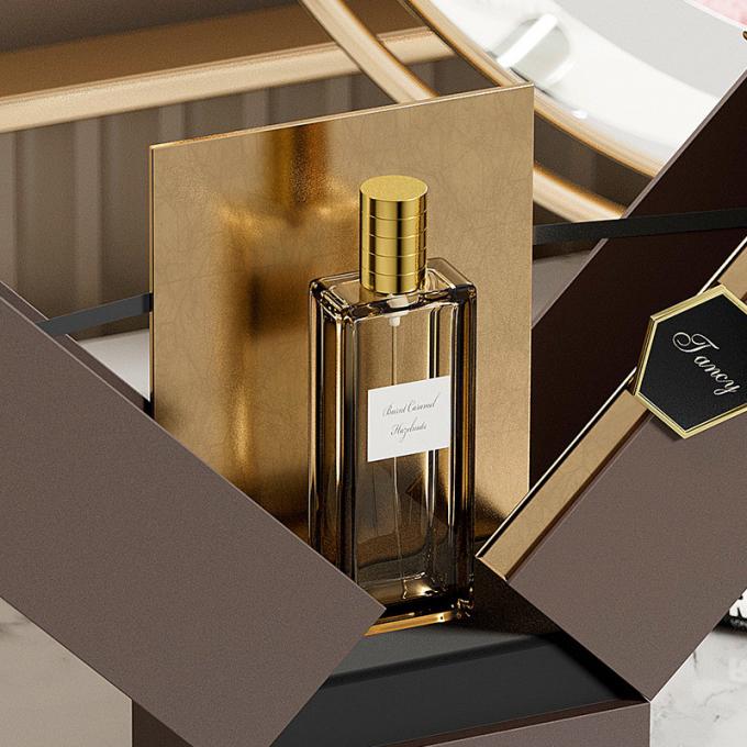 Creative Cardboard Fragrance Perfume Boxes With Custom Design 0