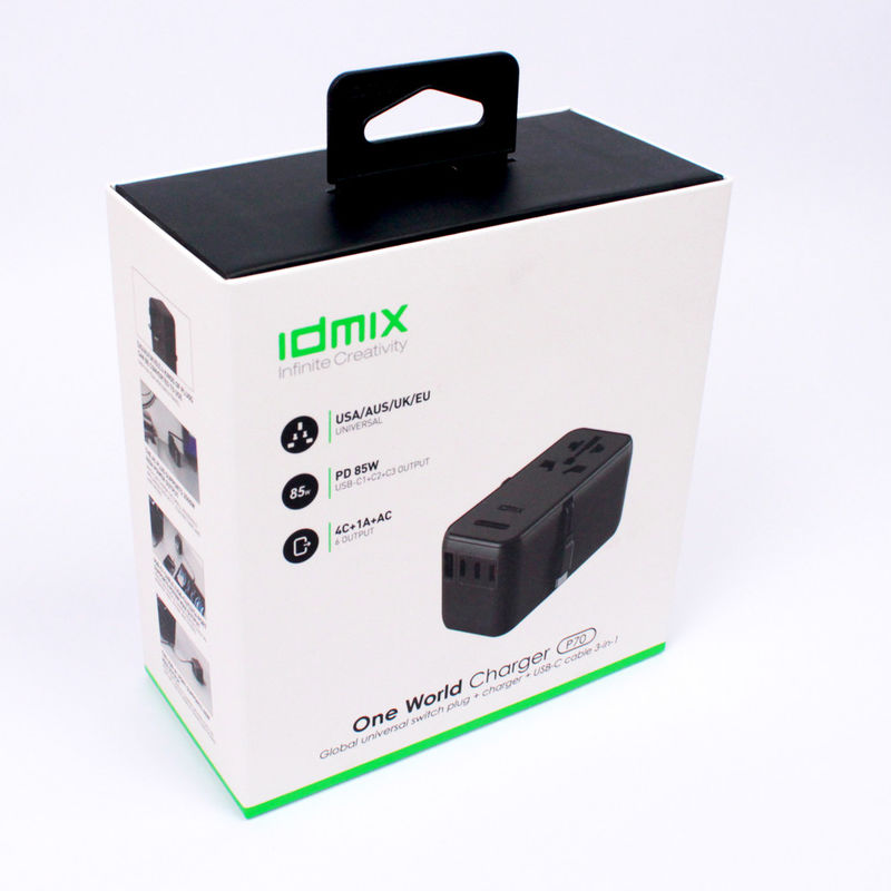 Custom Printed Boxes Packaging For Small Smart Home Products With Hanger