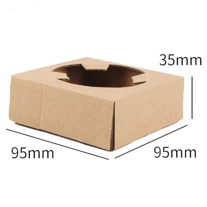 Biodegradable 2 Pack 4 Pack Cardboard Drink Holder With Custom Logo 0