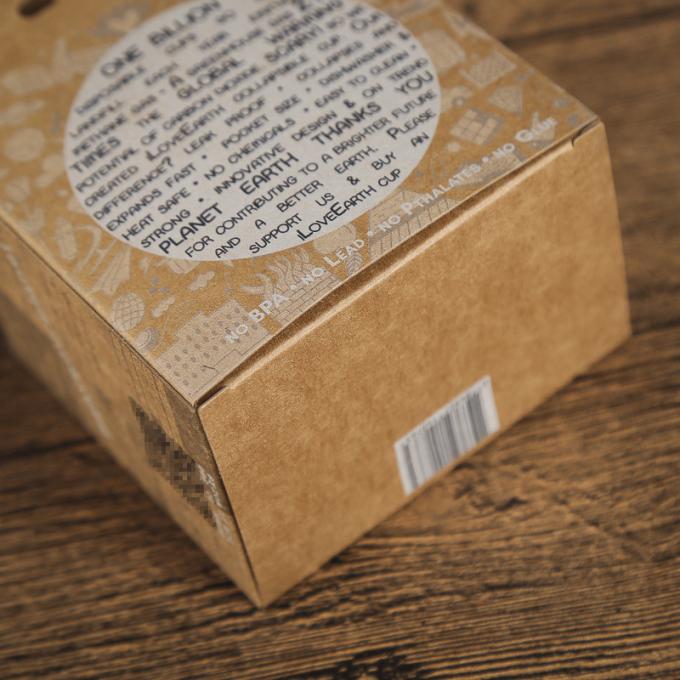 Recyclable Coffee Cup Packaging Box Single Pack With Custom Color 1