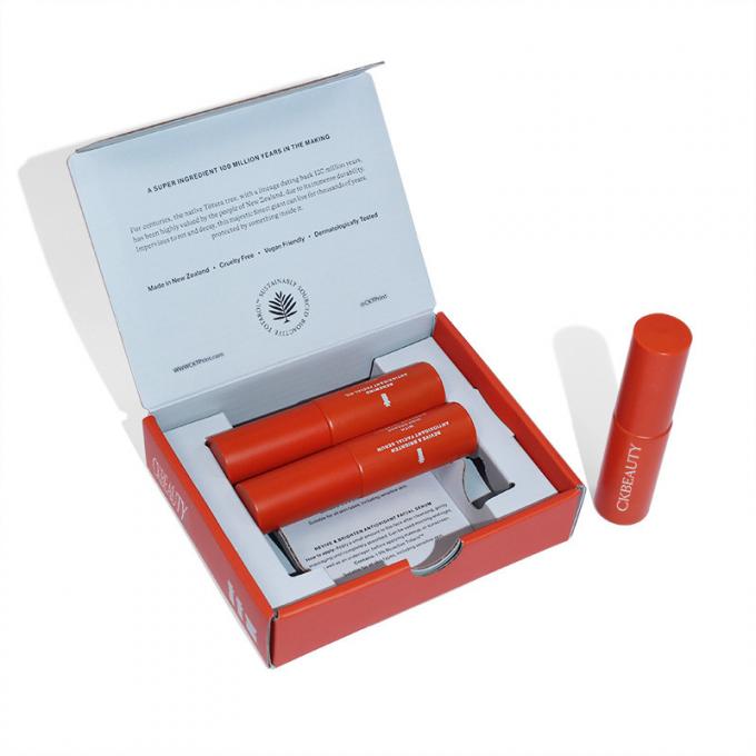 Custom Empty Boxes Cosmetic Packaging Box Fit For Skincare  Essential Oil Retail Packaging 5