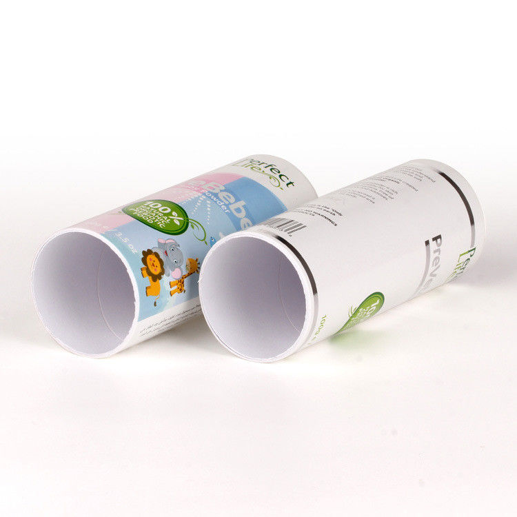 Foodgrade Seasoning Cylinder Cardboard Packaging Tube Waterproof